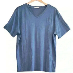 Marine Layer, Blue, V Neck, TShirt, Large, XL